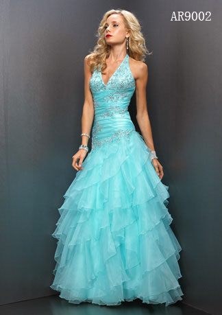 blue prom dresses	